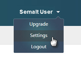 Profile settings