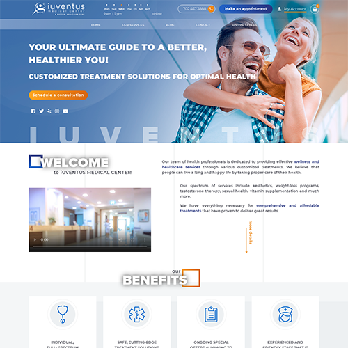 Historical iuventusmedcenter.com website preview