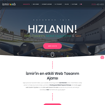 Historical izmirweb.com website preview